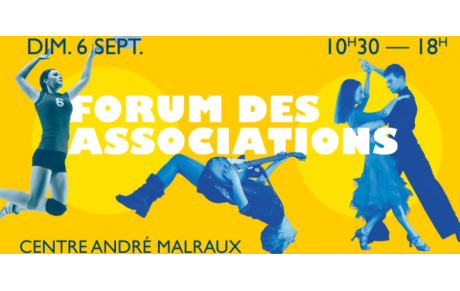 FORUM DES ASSOCIATIONS DIMANCHE 6 SEPTEMBRE 2026